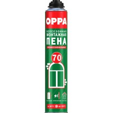 OPPA 70, ДО -10С, пена монтажная профессиональная всесезонная, 875мл